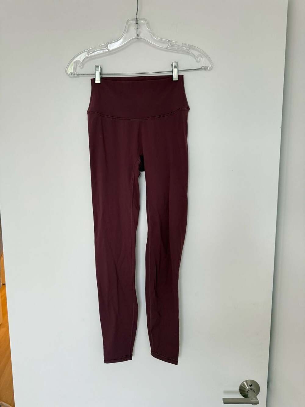 Paragon High-Rise Leggings Maroon - Picture 2 of 6